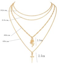 Collar múltiple Oro