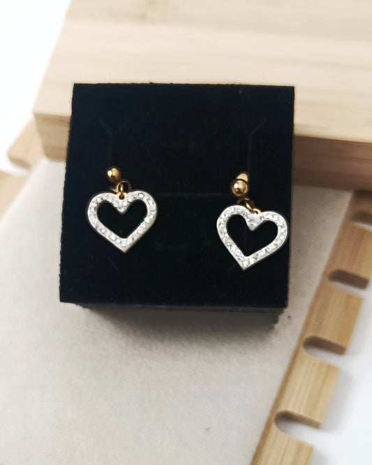 Pendientes corazón